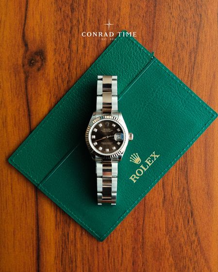 Rolex Datejust 279171 Chocolate Diamond Dial Two-Tone Oyster 2024 28mm. Fullset  รูปที่ 3