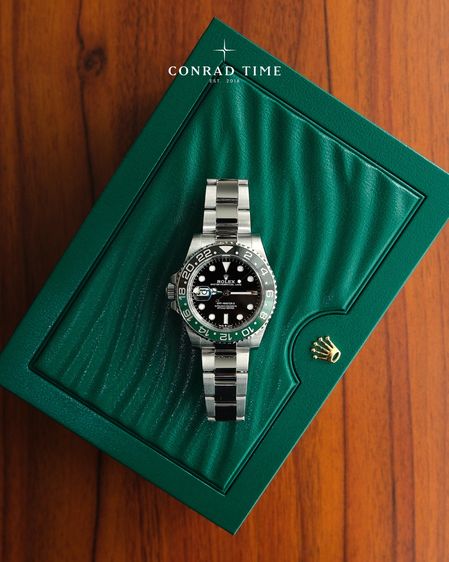 Rolex GMT-Master II 126720VTNR Sprite' Black Dial Oyster Steel 2022 40mm. Fullset  รูปที่ 2