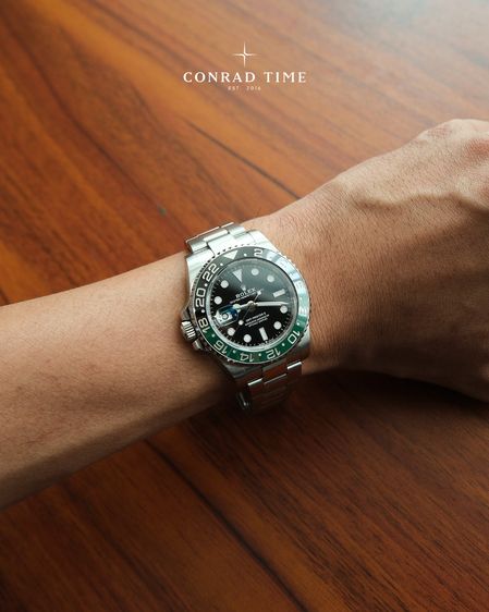 Rolex GMT-Master II 126720VTNR Sprite' Black Dial Oyster Steel 2022 40mm. Fullset  รูปที่ 3