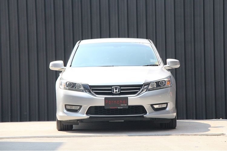 Honda Accord 2013 2.0 EL Sedan เบนซิน ไม่ติดแก๊ส เกียร์อัตโนมัติ บรอนซ์เงิน รูปที่ 2