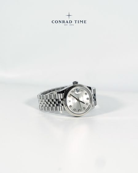 Rolex Datejust 278274 Silver Diamond Dial Jubilee 2021 31 mm. Fullset  รูปที่ 5