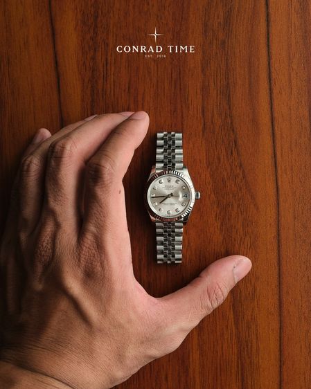 Rolex Datejust 278274 Silver Diamond Dial Jubilee 2021 31 mm. Fullset  รูปที่ 3