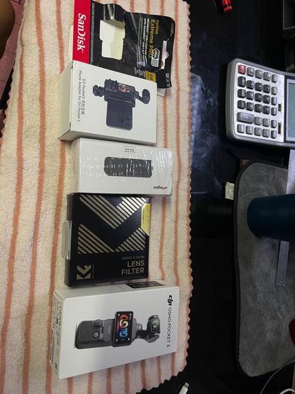 Dji osmo pocket 3 ประกันศูนย์ พึ่งซื้อมาขายเหมาอุปกรณ์อื่นๆ รูปที่ 11