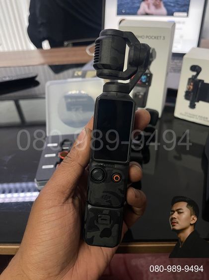Dji osmo pocket 3 ประกันศูนย์ พึ่งซื้อมาขายเหมาอุปกรณ์อื่นๆ รูปที่ 2