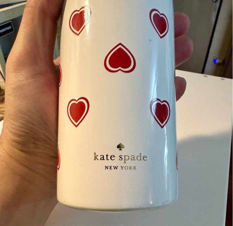 Kate Spade Heartfelt Geo Stainless Steel 17oz Water Bottle รูปที่ 6