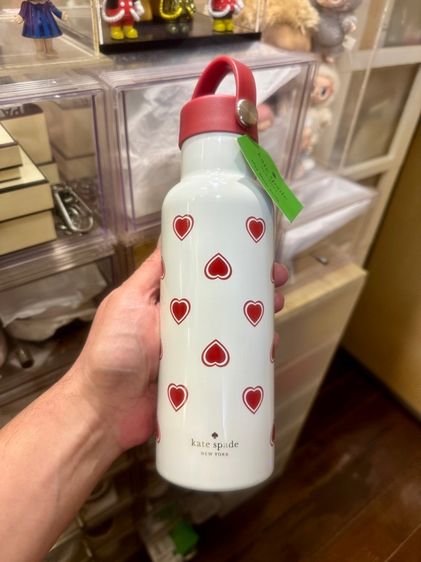 Kate Spade Heartfelt Geo Stainless Steel 17oz Water Bottle รูปที่ 2