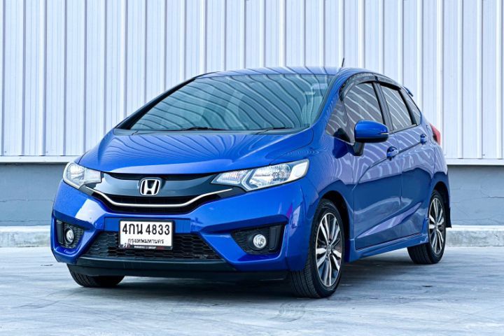 Honda Jazz 2016 1.5 SV i-VTEC Sedan เบนซิน ไม่ติดแก๊ส เกียร์อัตโนมัติ น้ำเงิน รูปที่ 4