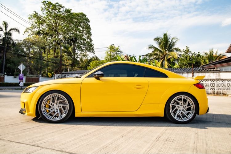 Audi Audi TT  2018 2.0 TFSI Quattro S Line 4WD Sedan เบนซิน ไม่ติดแก๊ส เกียร์อัตโนมัติ เหลือง รูปที่ 3