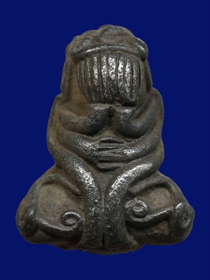 พระปิดตาเนื้อสัมฤทธิ์เงิน หลวงปู่เอี่ยม วัดหนังราชวรวิหาร