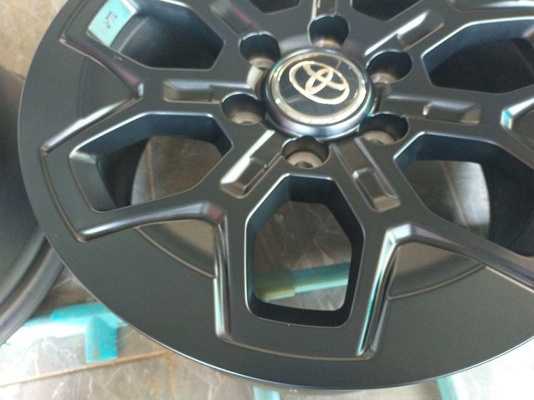 แม็กโตโยต้า ทราโว่ ขอบ18 สีเดิมป้ายแดง ไร้รอย ใส่ revo vigo fortuner ได้ทุกรุ่น รูปที่ 8