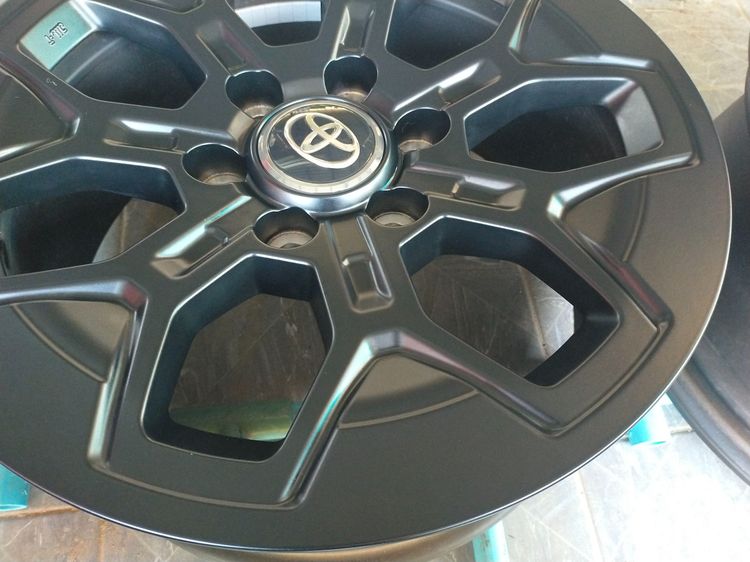 แม็กโตโยต้า ทราโว่ ขอบ18 สีเดิมป้ายแดง ไร้รอย ใส่ revo vigo fortuner ได้ทุกรุ่น รูปที่ 9
