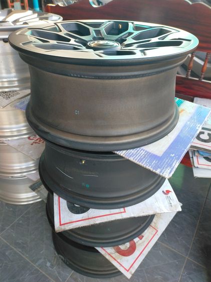 แม็กโตโยต้า ทราโว่ ขอบ18 สีเดิมป้ายแดง ไร้รอย ใส่ revo vigo fortuner ได้ทุกรุ่น รูปที่ 12