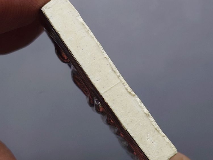 สมเด็จพิมพ์ประธาน ประทานเงิน-ประทานทอง หน้ากากเงิน หลังแผ่นหัวใจพระคาถาชินบัญชร เนื้อเงิน วัดอินทรวิหาร บางขุนพรหม ปี2552 พร้อมกล่องเดิม รูปที่ 7