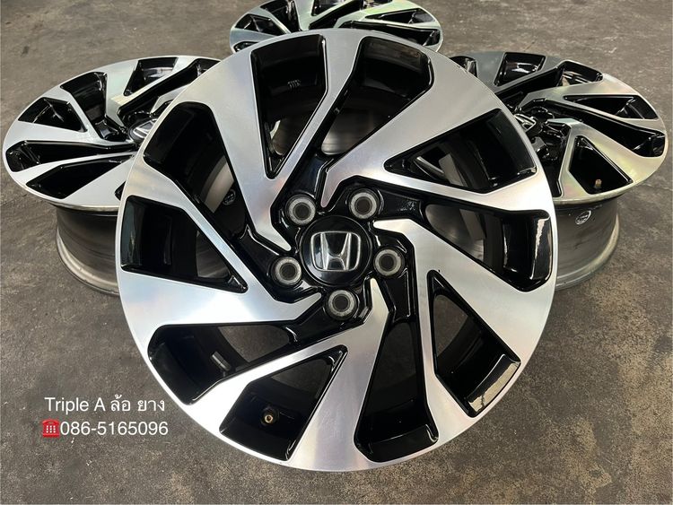 ✨ล้อแม็ก✨Honda Civic FC ขอบ 16 ดำหน้าเงา รูปที่ 2