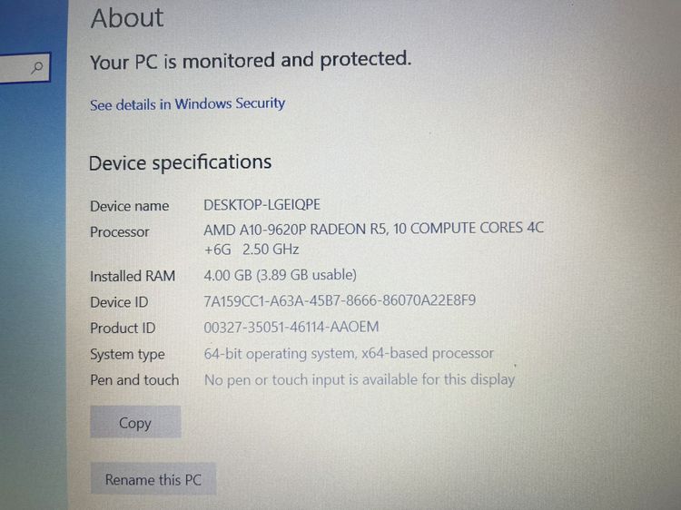 HP 15-bw513ax จอ 15.6 ใหญ่สะใจ สภาพสวย ไร้รอยตก แบตนาน ราคาถูกใจ รูปที่ 3
