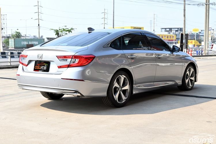 Honda Accord 2019 2.0 Hybrid Sedan ไฮบริด ไม่ติดแก๊ส เกียร์อัตโนมัติ บรอนซ์เงิน รูปที่ 3