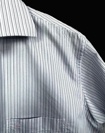 G35 GIVENCHY MONSIEUR STRIPED ORIGINAL PREMIUM CASUAL SHIRT รูปที่ 2