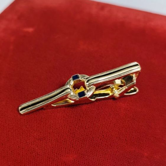 🔖หนีบไทด์ Burberry แท้ สีทองสด งานจากต่างประเทศ รูปที่ 3