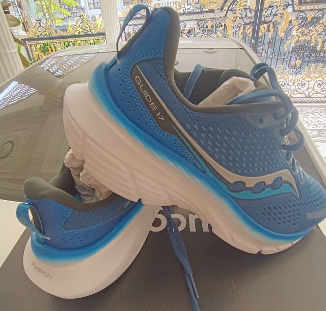 ขายถูก Saucony Guide 17 ของใหม่ size 43-275cm ของแท้ นุ่มเบาใสสบาย รูปที่ 7