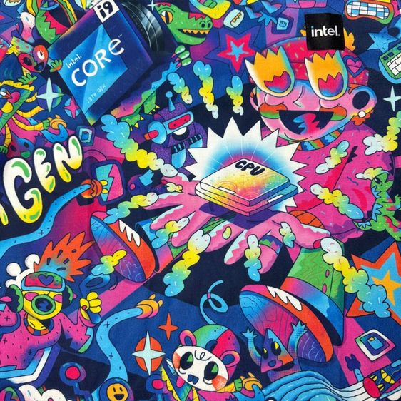 เสื้อยืด Intel Size S รูปที่ 4
