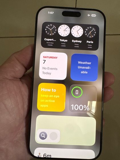 iPhone 16 ProMax 256 GB สภาพสวย จอปกติ สุขภาพ Battery ยกกล่อง มีประกัน ศูนย์ไทยได้ ใส่ได้ 2 ซิม
