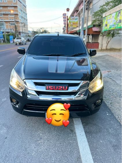 Isuzu D-MAX 2017 1.9 L Pickup ดีเซล ไม่ติดแก๊ส เกียร์ธรรมดา ดำ รูปที่ 2