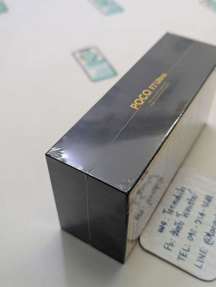 ขาย เทิร์น Poco F7 Ultra Ram 12 Rom 256 สี Black ศูนย์ไทย ของใหม่มือ 1 ประกัน 15 เดือน อุปกรณ์ครบยกกล่อง เพียง 12,990 บาท ครับ รูปที่ 3