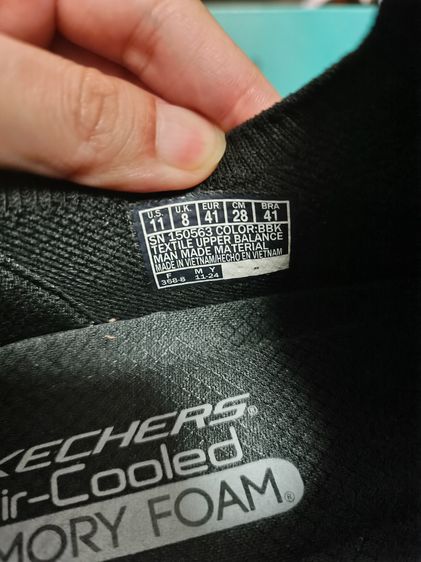 Skechers เบอร์ EU 41 รุ่น Air-Cooled Memory Foam (ของแท้มือหนึ่ง) รูปที่ 3