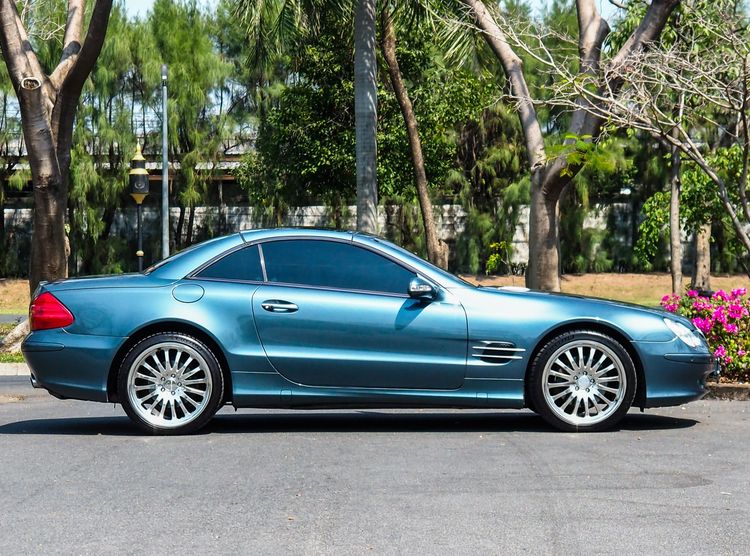 Mercedes-Benz SL-Class 2003 SL500 Sedan เบนซิน ไม่ติดแก๊ส เกียร์อัตโนมัติ เขียว รูปที่ 2