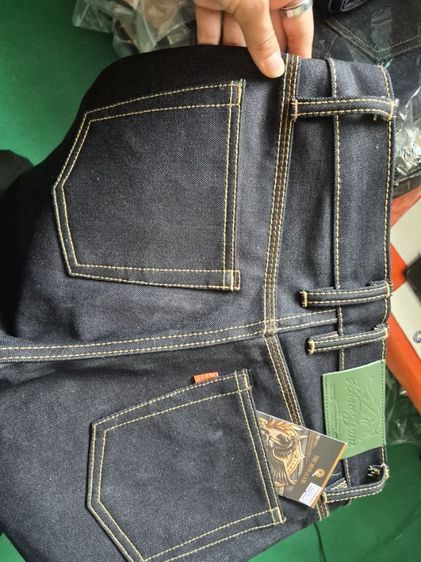 กางเกงยีนส์ผู้ชาย ผ้าดิบ18ออนซ์ แบรนด์Hard jeans (แบรนด์ไทยทำ) รูปที่ 6