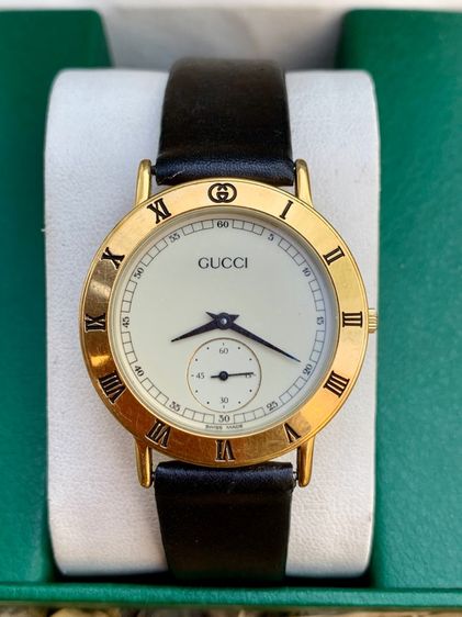 นาฬิกา GUCCI SWISS MADE แท้ Gucci 3000.2.M ระบบ Quartz รูปที่ 9