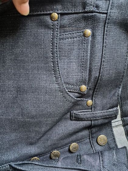 กางเกงยีนส์ผู้ชายกระบอกเล็ก16ออนซ์  รูปที่ 10