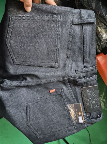 กางเกงยีนส์ผู้ชายกระบอกเล็ก16ออนซ์  รูปที่ 4