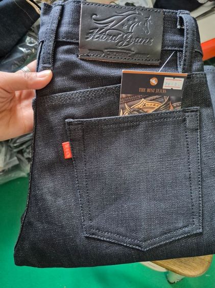 กางเกงยีนส์ผู้ชายกระบอกเล็ก16ออนซ์  รูปที่ 7