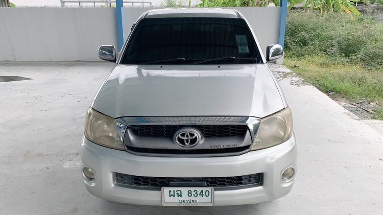 Toyota Hilux Vigo 2008 2.7 G Pickup เบนซิน ไม่ติดแก๊ส เกียร์อัตโนมัติ เทา รูปที่ 3