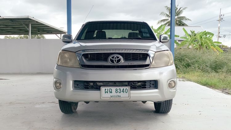 Toyota Hilux Vigo 2008 2.7 G Pickup เบนซิน ไม่ติดแก๊ส เกียร์อัตโนมัติ เทา รูปที่ 2