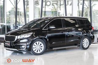 KIA Grand Carnival 2.2 EX สี ดำ  ปี 2018  วิ่ง 135,xxx km.