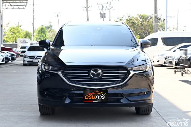 Mazda CX-8 2020 2.2 XDL Exclusive 4WD Utility-car ดีเซล ไม่ติดแก๊ส เกียร์อัตโนมัติ ดำ รูปที่ 2