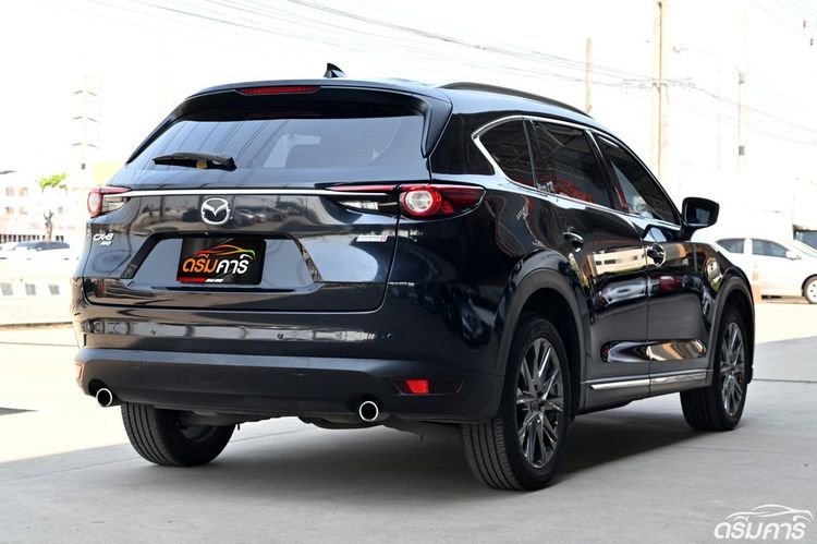 Mazda CX-8 2020 2.2 XDL Exclusive 4WD Utility-car ดีเซล ไม่ติดแก๊ส เกียร์อัตโนมัติ ดำ รูปที่ 3