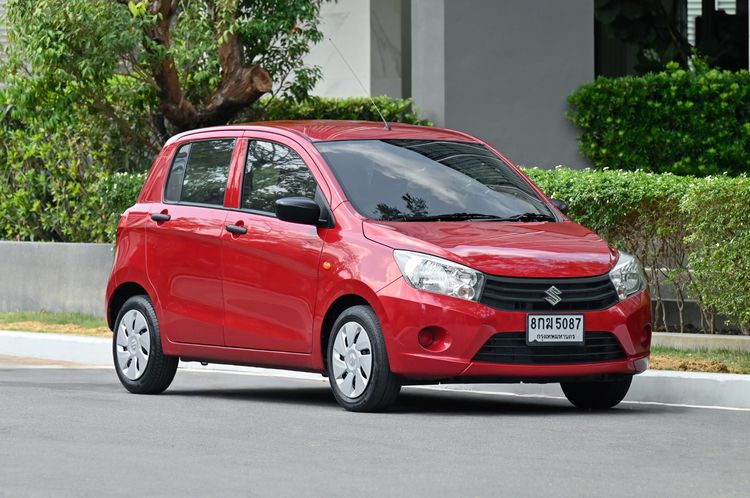 Suzuki Celerio 2018 1.0 GL Sedan เบนซิน ไม่ติดแก๊ส เกียร์อัตโนมัติ แดง รูปที่ 2