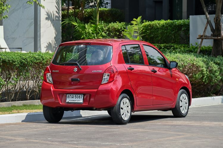 Suzuki Celerio 2018 1.0 GL Sedan เบนซิน ไม่ติดแก๊ส เกียร์อัตโนมัติ แดง รูปที่ 4
