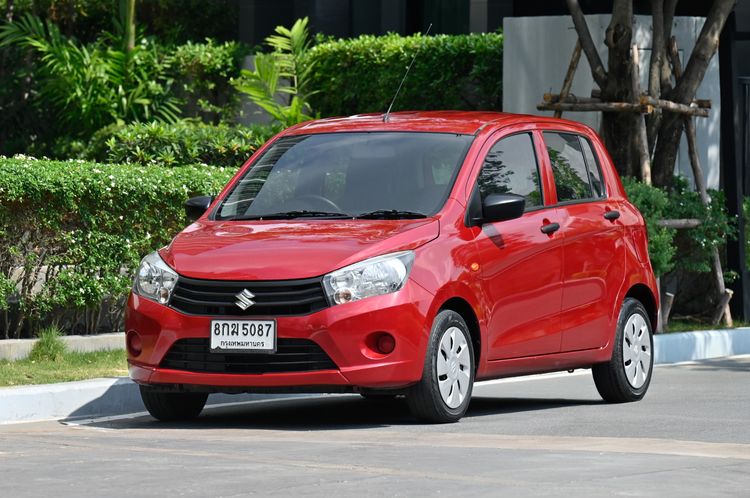 Suzuki Celerio 2018 1.0 GL Sedan เบนซิน ไม่ติดแก๊ส เกียร์อัตโนมัติ แดง