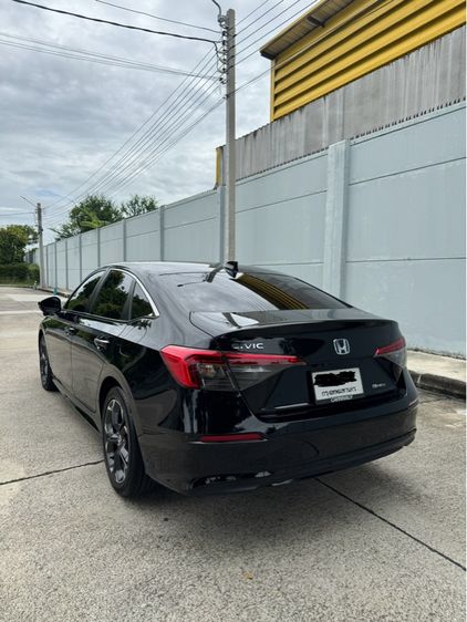 Honda Civic 2023 2.0 eHEV EL+ Sedan ไฮบริด ไม่ติดแก๊ส เกียร์อัตโนมัติ ดำ รูปที่ 3