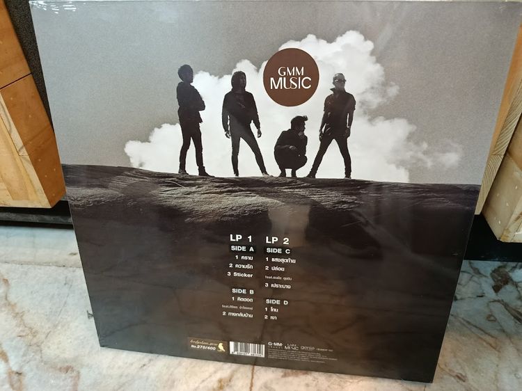 แผ่นเสียง Bodyslam อัลบั้ม คราม แผ่นคู่ซีล รูปที่ 2