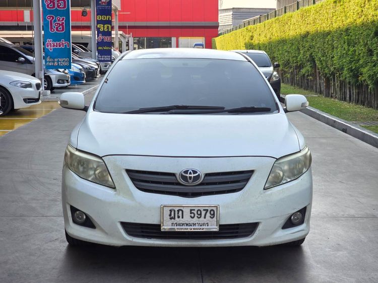 Toyota Altis 2010 1.6 E CNG Sedan เบนซิน NGV เกียร์อัตโนมัติ ขาว รูปที่ 2