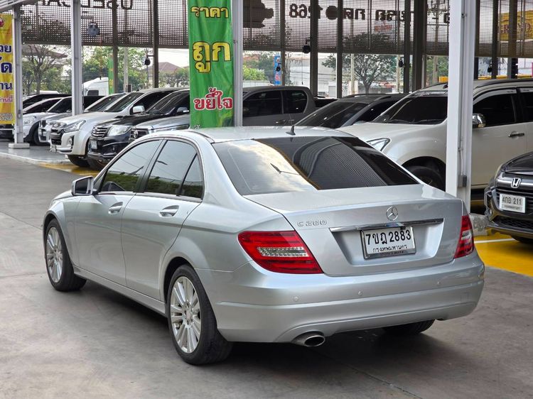 Mercedes-Benz C-Class 2013 C200 CGI Sedan เบนซิน ไม่ติดแก๊ส เกียร์อัตโนมัติ บรอนซ์เงิน รูปที่ 4