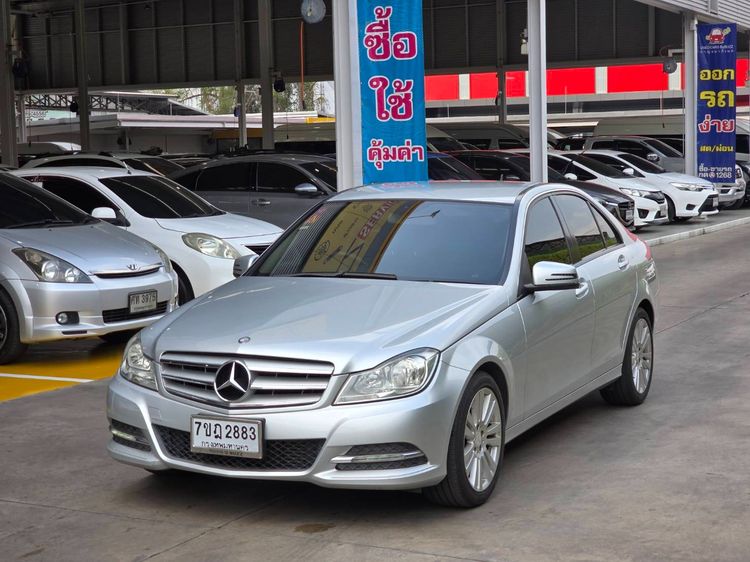 Mercedes-Benz C-Class 2013 C200 CGI Sedan เบนซิน ไม่ติดแก๊ส เกียร์อัตโนมัติ บรอนซ์เงิน รูปที่ 3