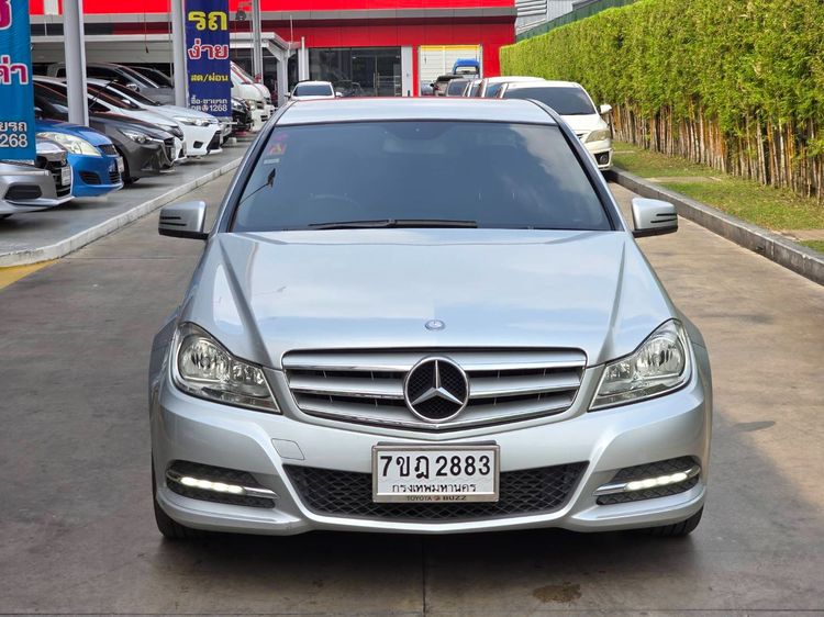 Mercedes-Benz C-Class 2013 C200 CGI Sedan เบนซิน ไม่ติดแก๊ส เกียร์อัตโนมัติ บรอนซ์เงิน รูปที่ 2