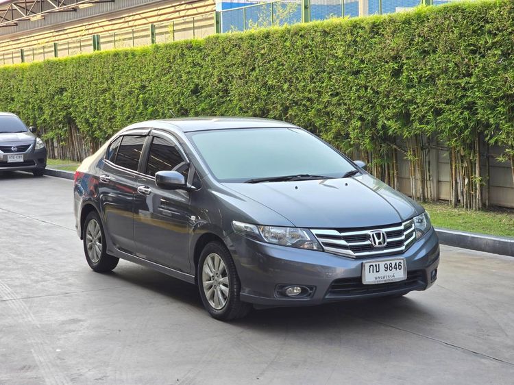 Honda City 2013 1.5 V Sedan เบนซิน ไม่ติดแก๊ส เกียร์อัตโนมัติ เทา รูปที่ 3