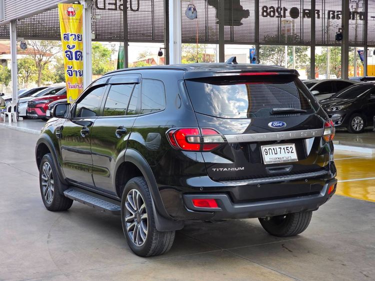 Ford Everest 2019 2.0 Titanium Utility-car ดีเซล ไม่ติดแก๊ส เกียร์อัตโนมัติ ดำ รูปที่ 4